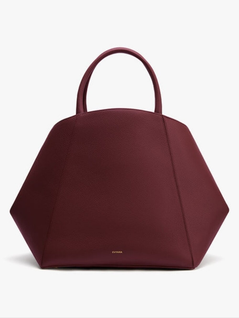 EXCELLENT CUYANA LARGE FORMA SATCHEL BAG - CHERRY
